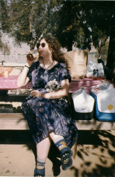 Mou at a picnic in Fremont