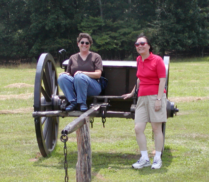 Martha and Rose at Manassas