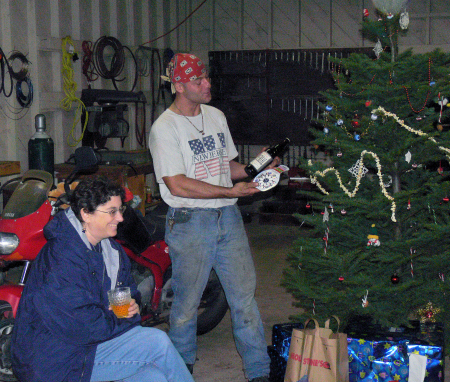 Martha and Shane, Christmas 2005