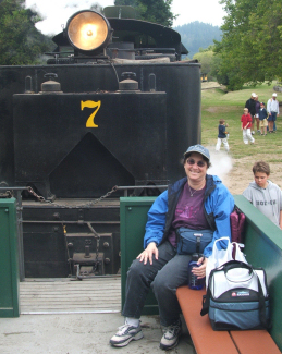 Martha at Roaring Camp