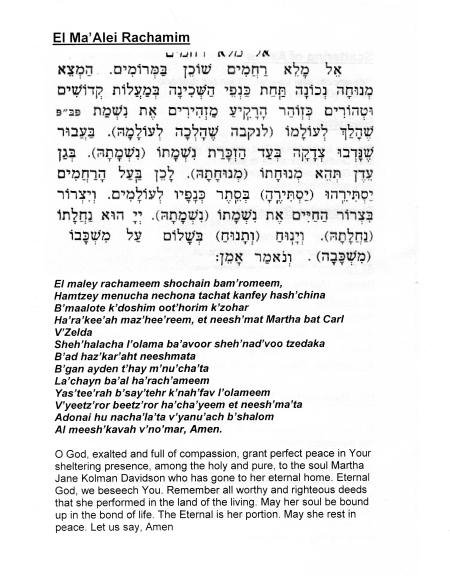 Memorial Service Page 7