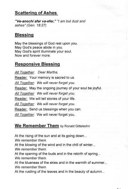 Memorial Service Page 8